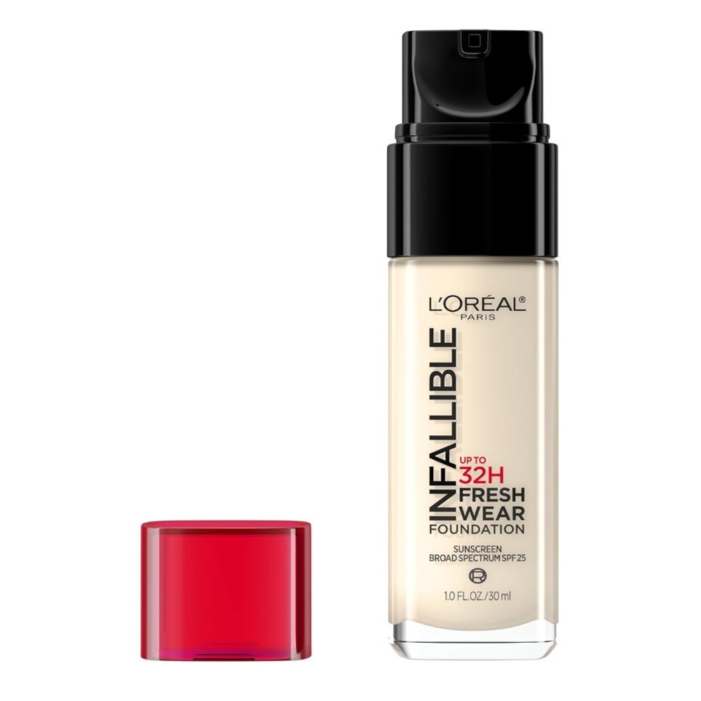 L'Oreal Paris Makeup Infallible Fresh Wear Lightweight Foundation Snow #390